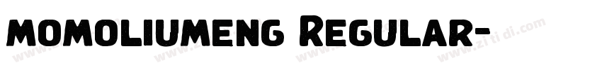 momoliumeng Regular字体转换
